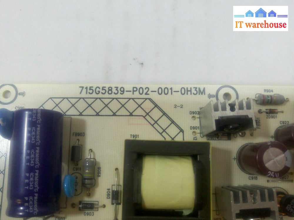 - Hp Power Supply Board 715G5839-P02-001-0H3M Cc4710Qb2