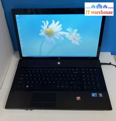 Hp Probook 4720S 17.3’ Laptop Intel I5-M430 Cpu 3Gb Ram 120Gb Ssd (Bad Battery)~