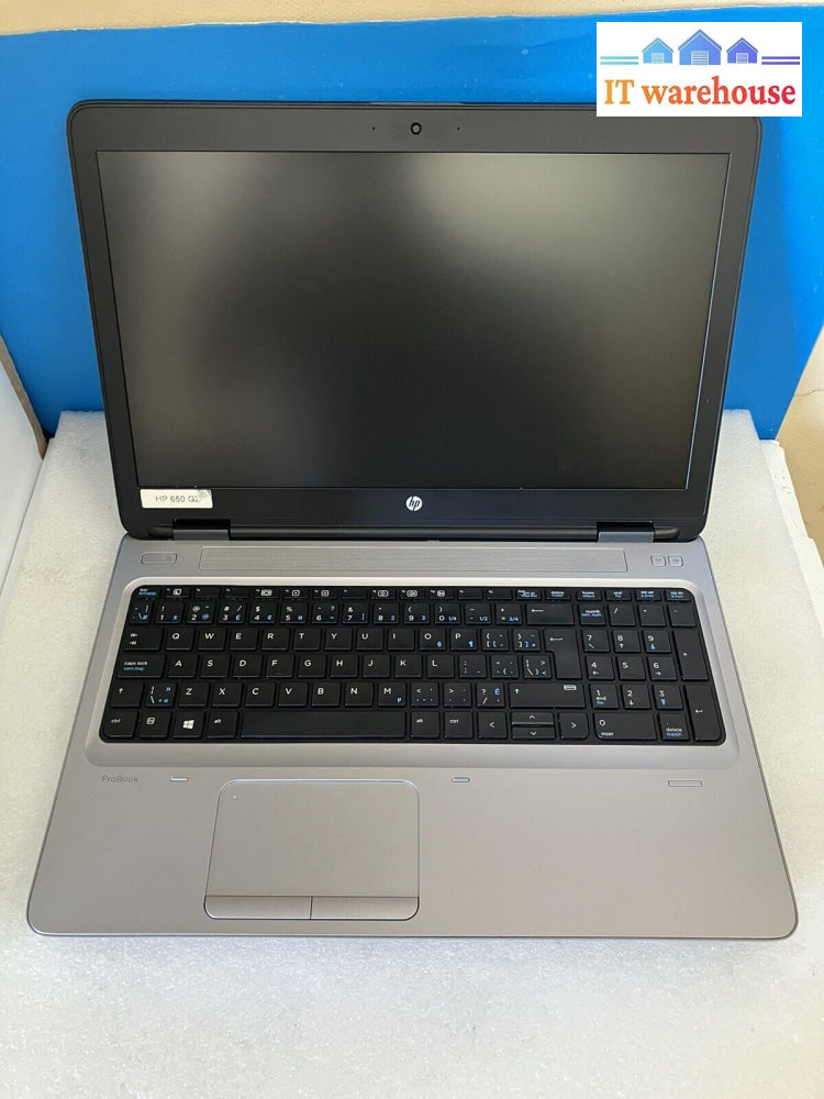 ~Hp Probook 650 G2 15.6’ Laptop Intel I5-6200U 2.3Ghz/ 8Gb Ram /120Gb Ssd (Read)