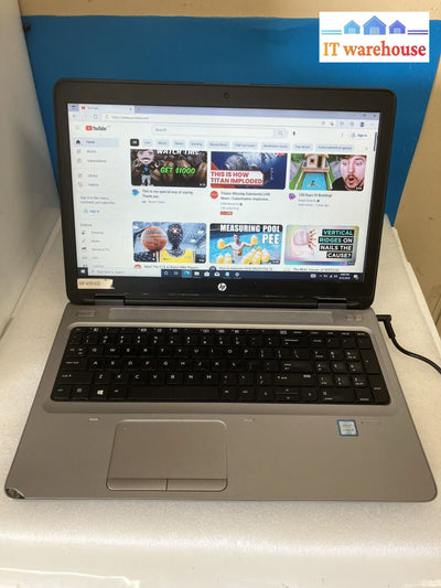 ~ Hp Probook 650 G2 15.6’ Laptop Intel I5-6200U 2.3Ghz 8Gb Ram 240Gb Ssd Win10P