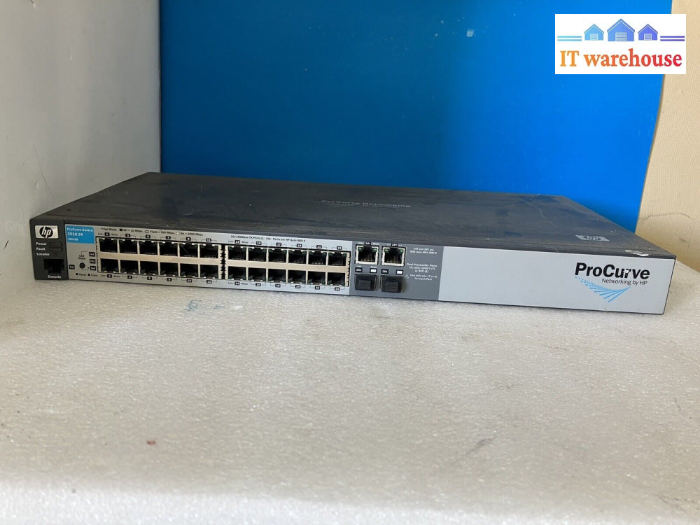 ~ Hp Procurve 2510-24 Networking Ethernet Switch 24 Port J9019B *Tested*