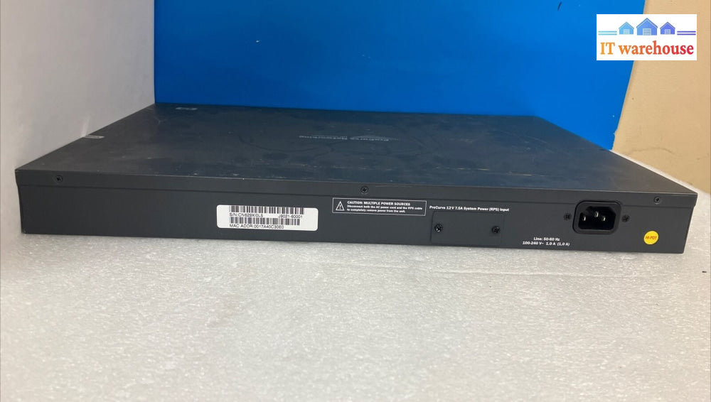 Hp Procurve 2810-24G J9021A 24X Ports + 4X Sfp Gigabit Network Switch ~