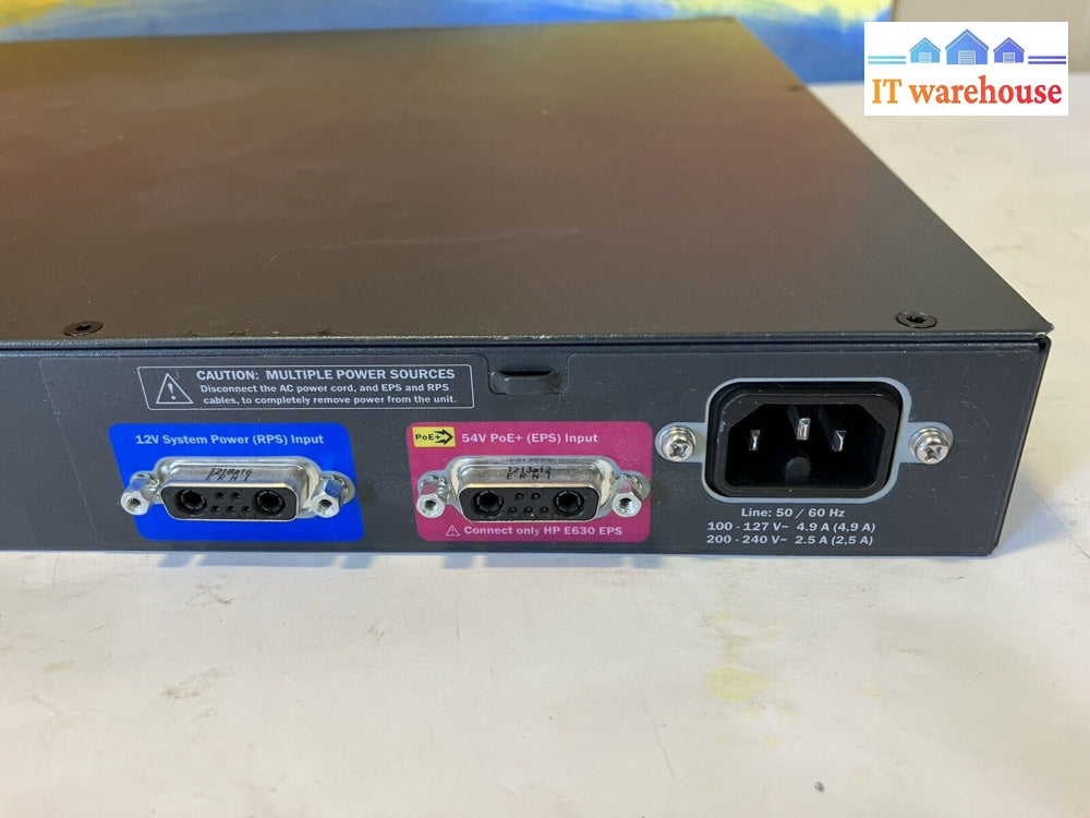 ~ Hp Procurve J9625A E2620-24-Poe + 24 Poe Switch - J9625-61001