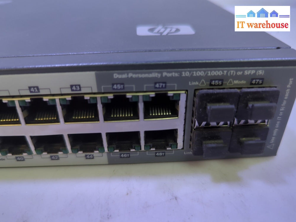 Hp Procurve Switch 2510G-48 J9280A 48 Ports Gigabit Managed -