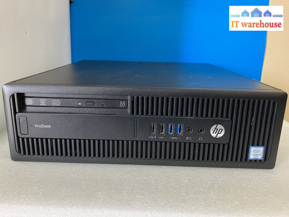 ~ Hp Prodesk 600 G2 Sff Desktop Barebone Pc I5-6500 4Gb Ram (No Disk No Os)