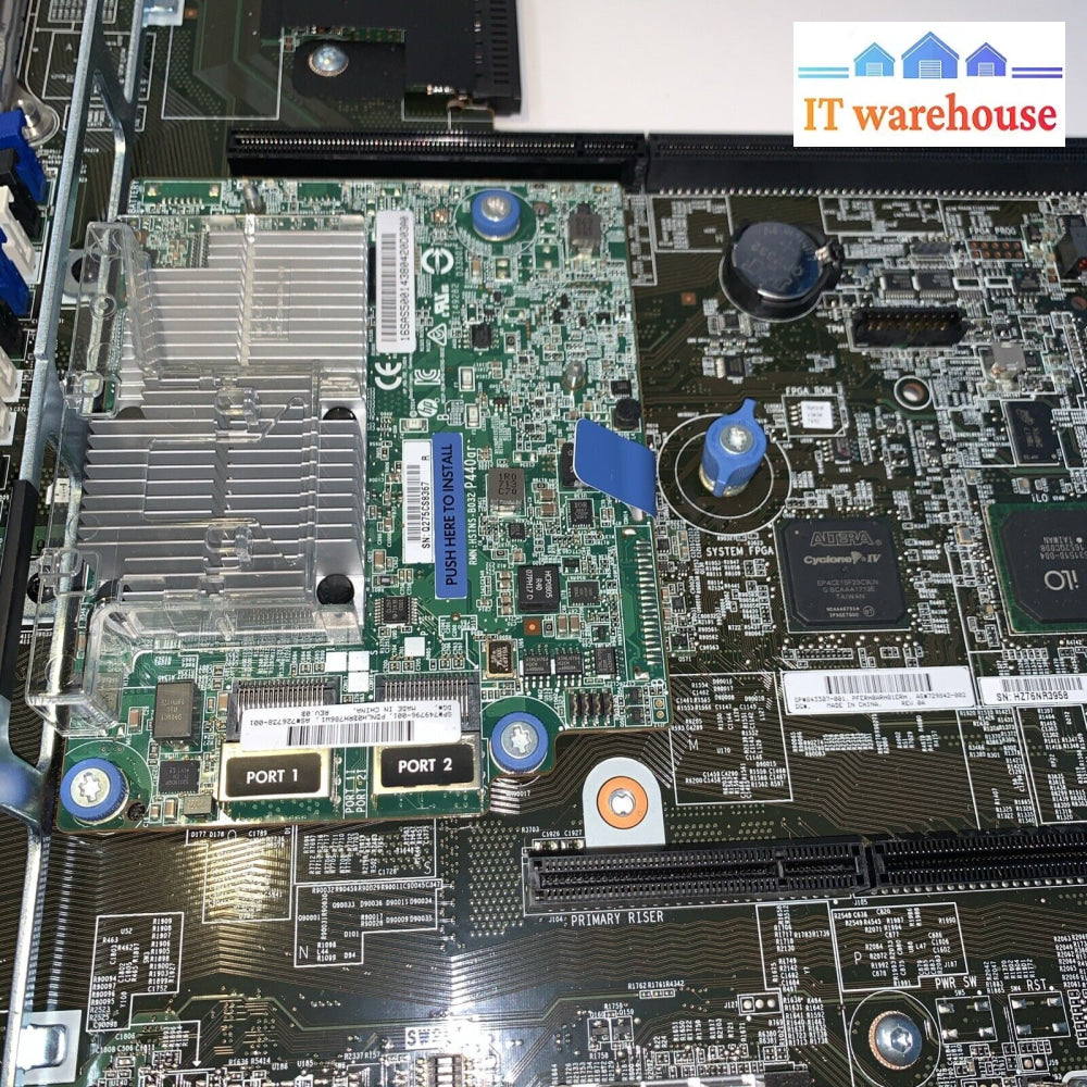 Hp Proliant Dl360 Dl380 G9 Server Motherboard 729842-002 843307-001 + 2X E5-2640