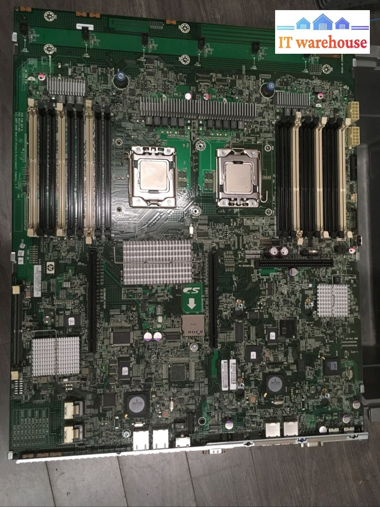 + Hp Proliant Dl380 G6 Server Motherboard 496069-001 W/ 2X X5570 Cpu Ori Base