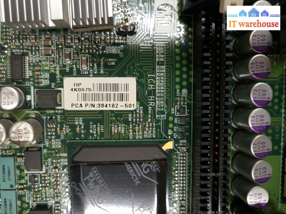 - Hp Proliant Ml350 G4P Dual Proc System I/O Board 409682-001 384162-501 @@@