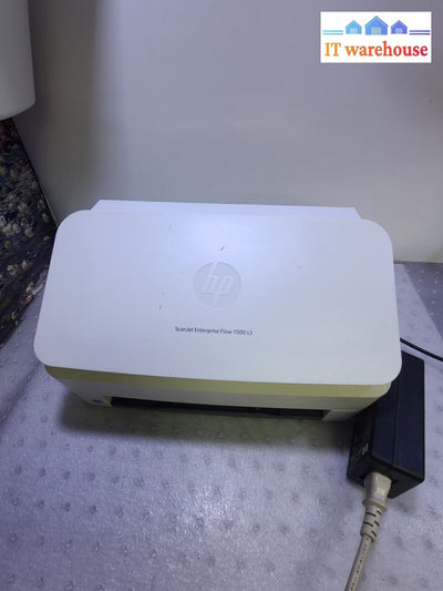 - Hp Scanjet Enterprise Flow 7000 S3 Duplex Document Usb 3 Color Scanner Tested