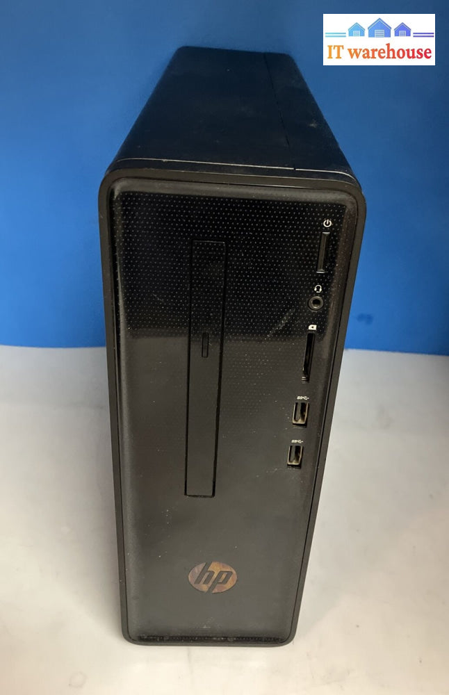 Hp Slim 290-A0Xxx Sff Desktop Amd A9-9425 Radeon R5 Cpu / 8Gb Ram 256Gb Ssd ~