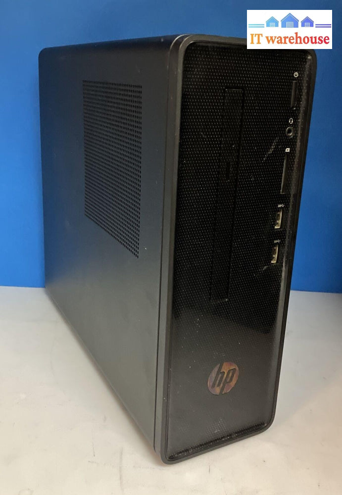 Hp Slim 290-A0Xxx Sff Desktop Amd A9-9425 Radeon R5 Cpu / 8Gb Ram 256Gb Ssd ~