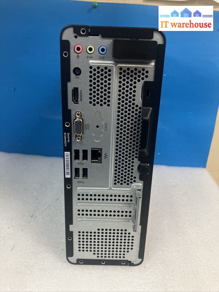 Hp Slimline 290-A0019 Sff Desktop Amd A9-9425 Cpu / 8Gb Ram 500Gb Ssd Win10~