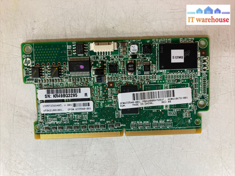 ~ Hp Smart Array P222 P420 P421 512M Fbwc Cache Module No Battery