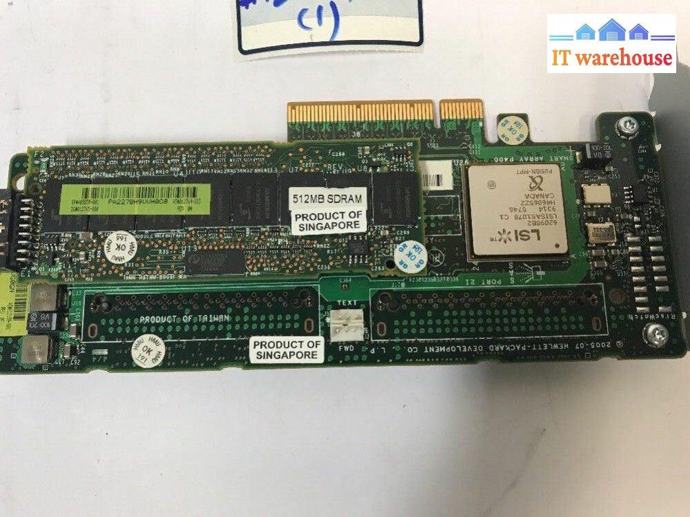 - Hp Smart Array P400 P400I Cache Module 405835-001 012764-003