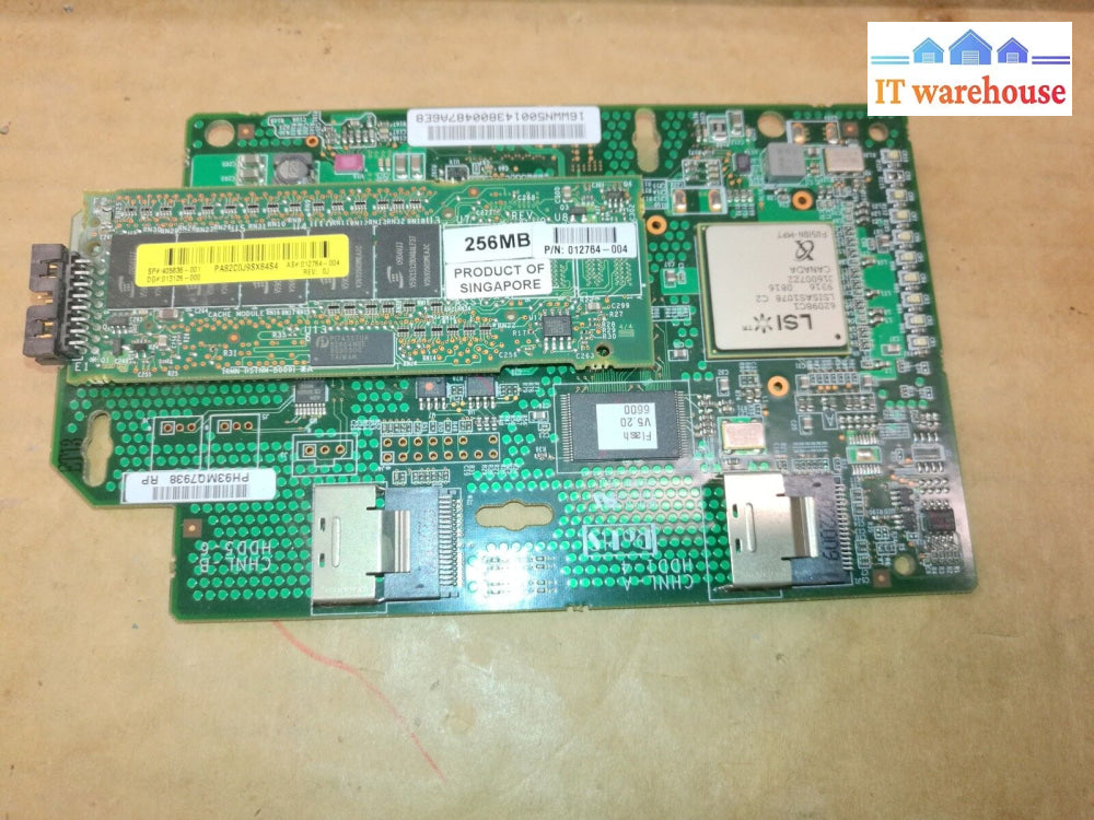 + Hp Smart Array P400I Sas Raid Controller Card 412206-001 W/ 256Mb Cache