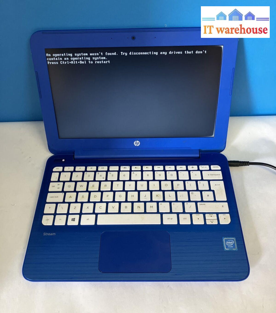 Hp Stream Notebook 12’ Laptop Celeron N3050 Cpu / 2Gb Ram 32Gb (As Is Read) ~