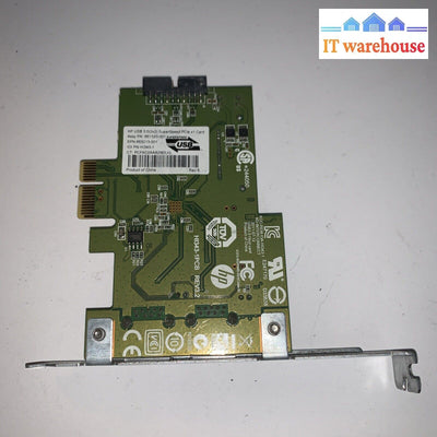 Hp Superspeed Ubs 3.0 Pcie Interface Card 661320-001 663213-001