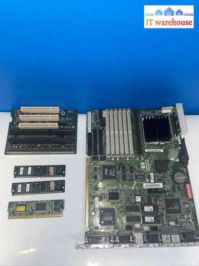 Hp Vectra P41186C Socket 7 Motherboard D3830-60004 W/ Cpu & Ram Riser