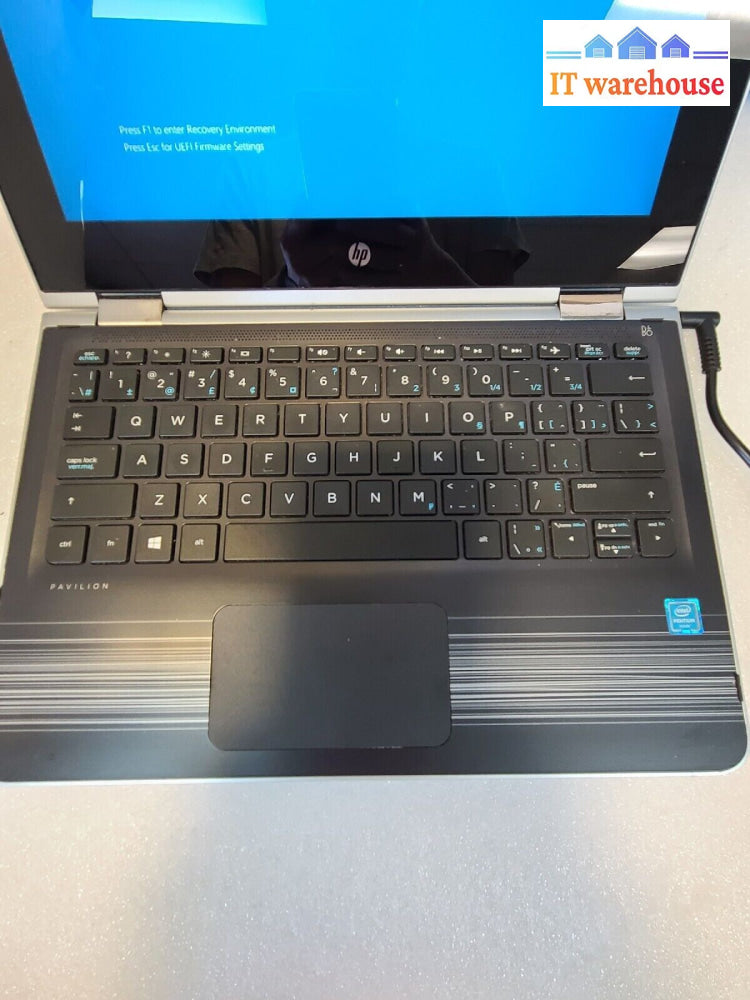 - Hp X360 11’ Convertible Touch Laptop/Pentium N3710/4Gb/500Gb Hdd/No Ac