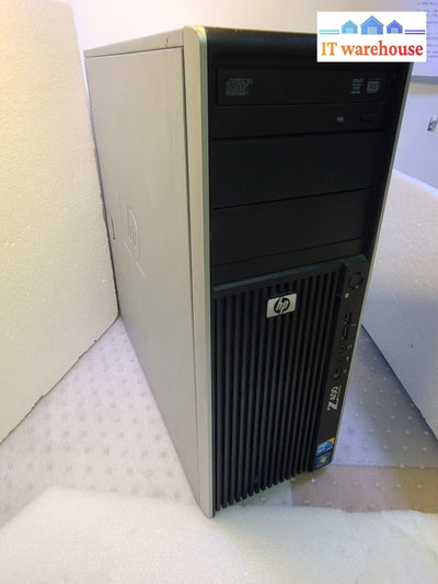 - Hp Z400 Workstation Intel Xeon W3550 3. 07Ghz/16Gb Ram/240Gb Ssd/Win10