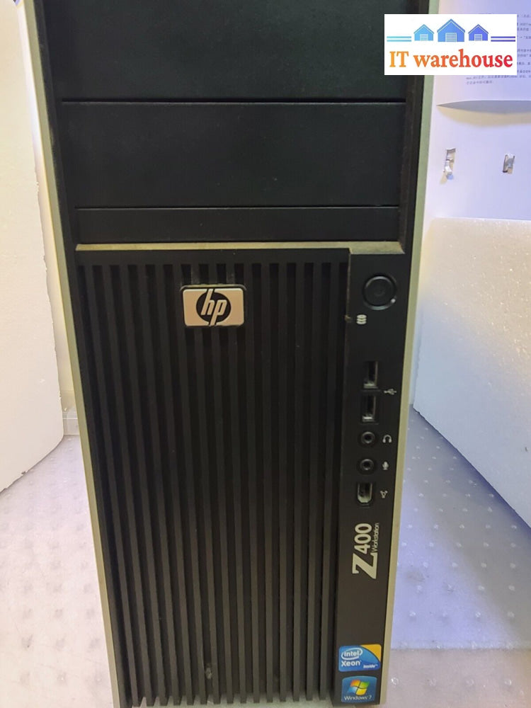 - Hp Z400 Workstation Intel Xeon W3550 3. 07Ghz/16Gb Ram/240Gb Ssd/Win10