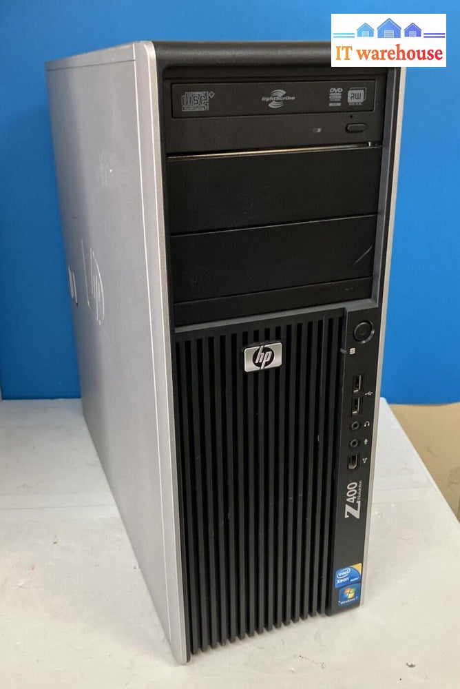 Hp Z400 Workstation Tower Desktop Intel Xeon W3550 Cpu 12Gb Ram 1Tb Hdd Win10~