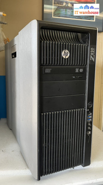 ~Hp Z820 Workstation Tower Xeon E5-2630 32Gb Ram 140G + 1Tb Ssd 2Tb Hdd Win10P