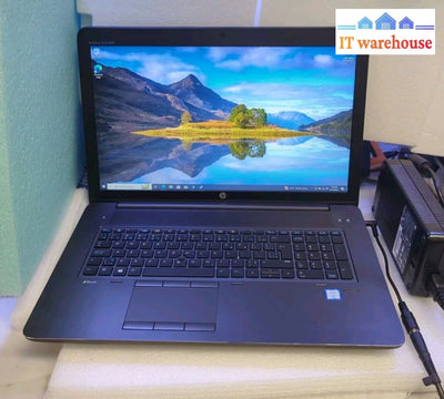 Hp Zbook 17 G3 17’’ Laptop Core I7-6700Hq 2.60Ghz/16Gb Ram /480Gb Ssd /Win10 -