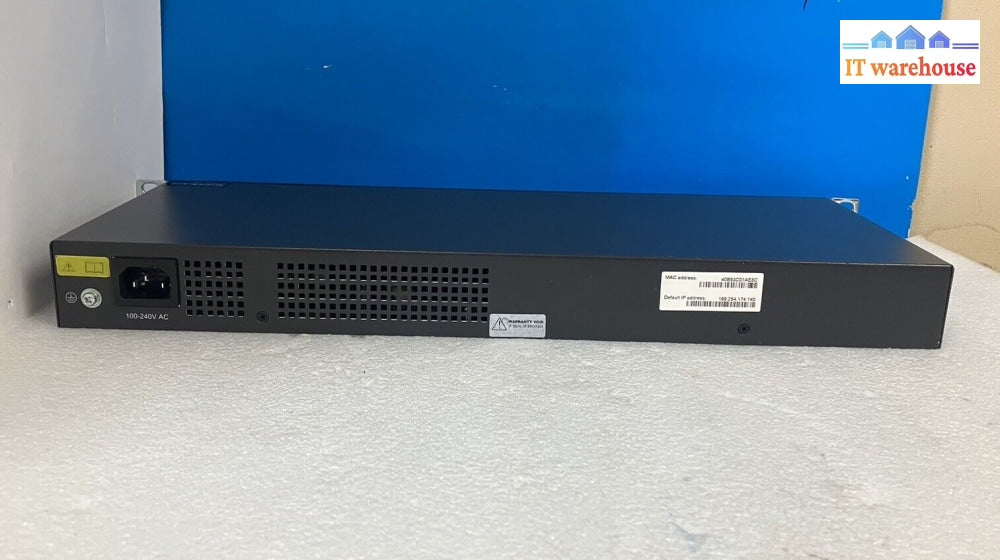 Hpe Officeconnect 1910 Series Switch Jg538A 10/100/1000 Gigabit Smart ~