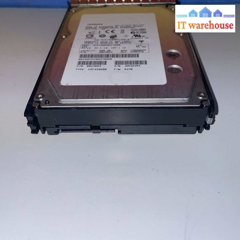 Hus1560Vls600-Hp Ref Hpe 600Gb 3.5’’ Sas 6G 15K Lff Sc Hdd With Caddy