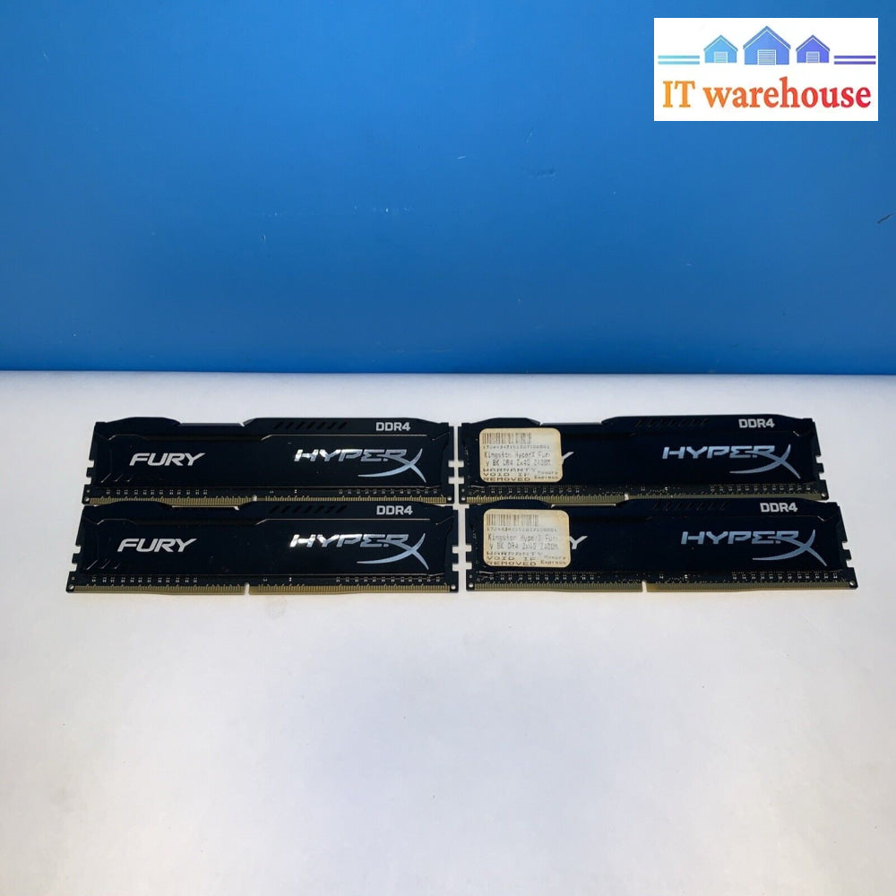 Hyperx Fury 8Gb (2 X 4Gb) Ddr4 2133Mhz Cl14 Pc4-17000 Dimm Desktop Memory