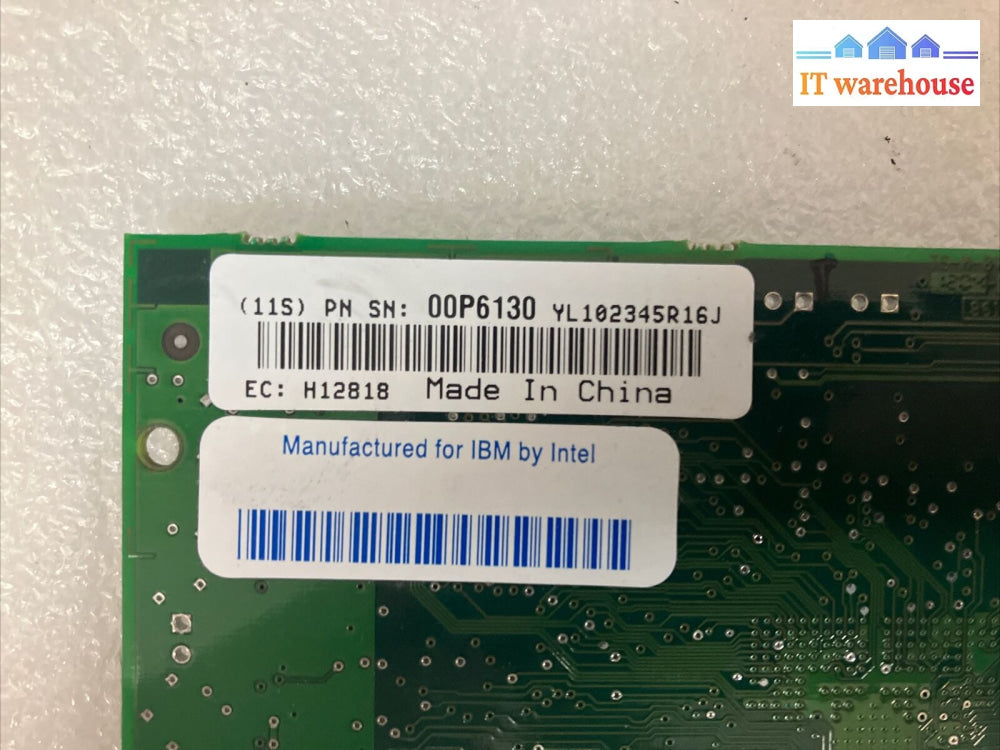 Ibm 00P6130 Intel 1Gbps Single Port Pci-X Ethernet Adapter C38064-003 H12818 ~