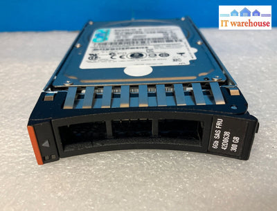 Ibm 42D0637 300Gb 10K 2.5’ Sas Hdd Mbf2300Rc Fru 42D0638 P/N 42D0641 W/ Caddy ~