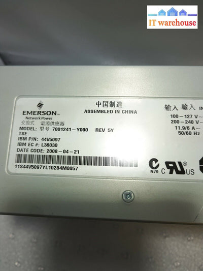 - Ibm 44V5097 Emerson 7001241-Y000 950W Power Supply