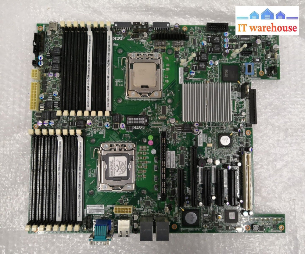 - Ibm 46D1406 X3400 / X3500 M2 Motherboard W/ 1X Xeon E5504 Cpu @@@