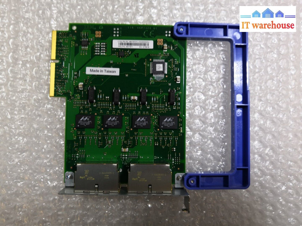 + Ibm 46K7971 Quad Port 1Gb Adapter (1891) Ethernet Card 00E7097 46K7972 @@@