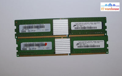 Ibm 4Gb (2X2Gb) Micron Ddr2 667Mhz Power6 Server Ram Memory Kit 15R7439 @@@