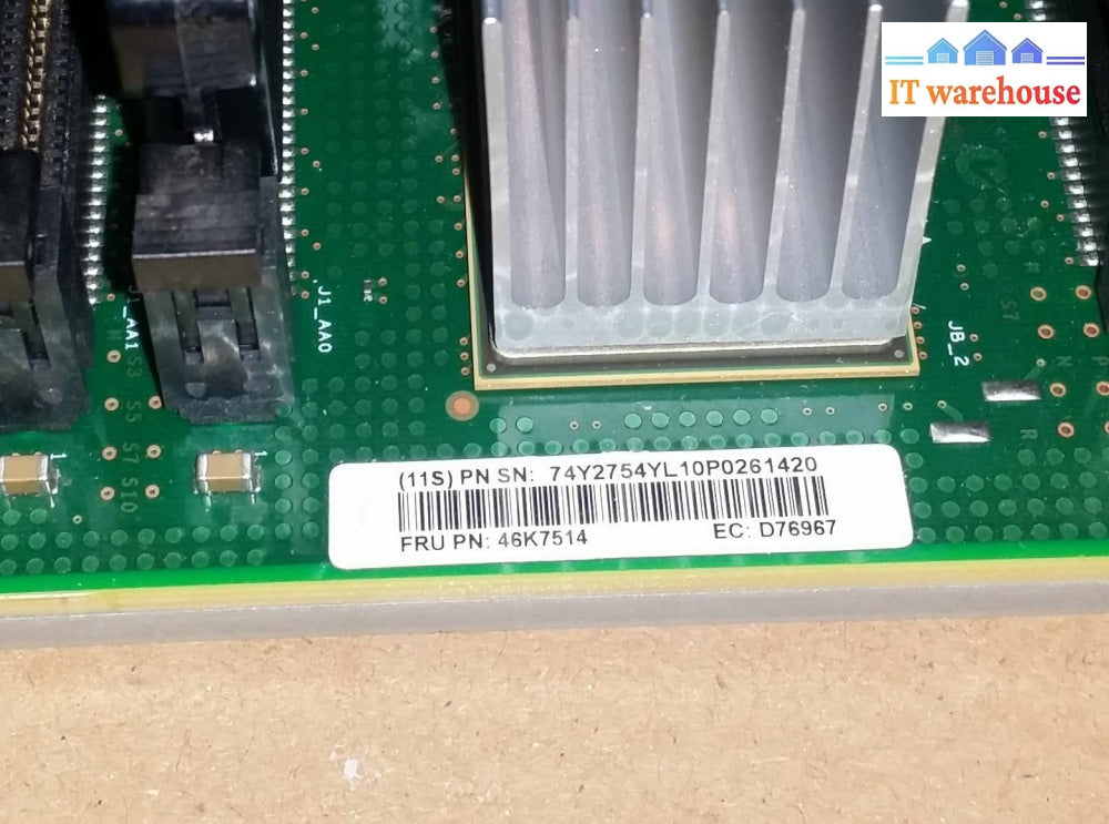 Ibm 5604 74Y3424 8 Slot Memory Riser Card Ccin 51Cc 74Y3278 74Y2754 46K7514 @@@