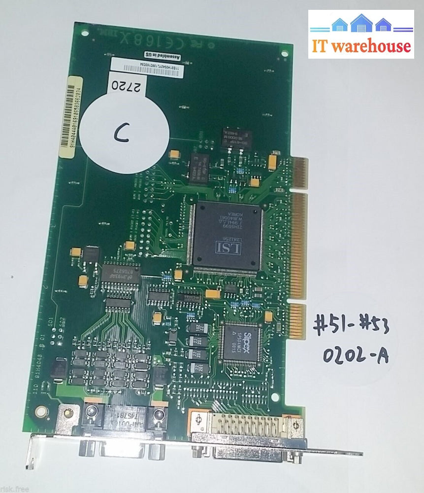 Ibm 91H3942 91H4044 91H4048 Twinax Pci Wan Controller Card