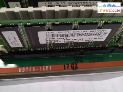 - Ibm Hby66-Skb1 00P2728 Cpu Module With 2Gb Memory @@@