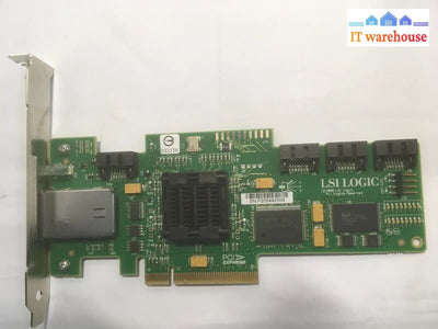 + Ibm Lsi Logic Sas3444E L3-00124-01H 25R8070 4 Port Pci-E Hba Sas Controller