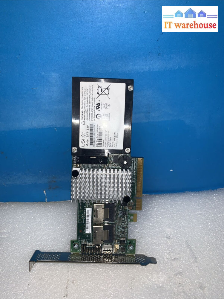 Ibm M5015 / Lsi Megaraid 9260-8I Sata Sas Controller Raid + Bat1S1P Battery