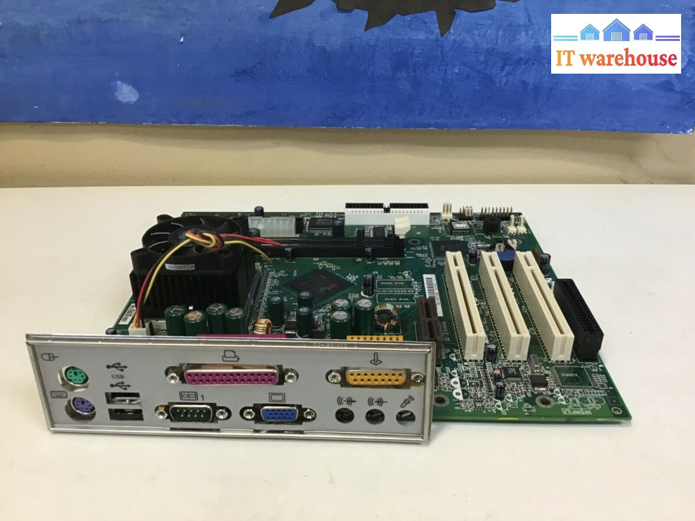 Ibm Netvista 2276 52U Motherboard W/Pentium Iii 800Mhz + Heatsink + Fan + I/O Plate