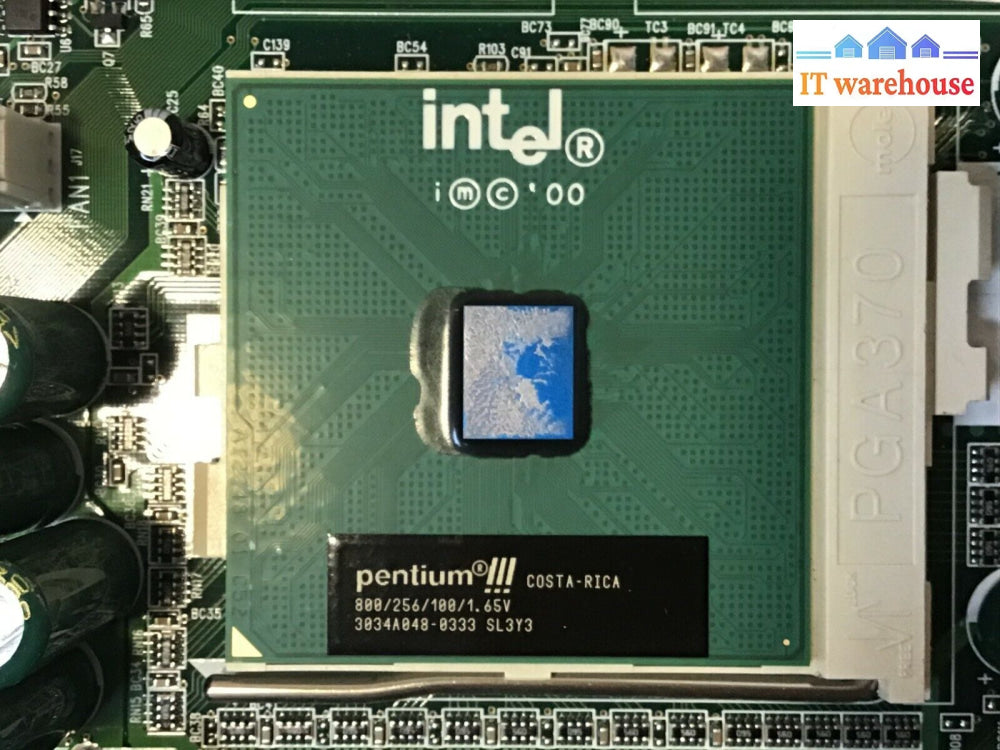 Ibm Netvista 2276 52U Motherboard W/Pentium Iii 800Mhz + Heatsink + Fan + I/O Plate