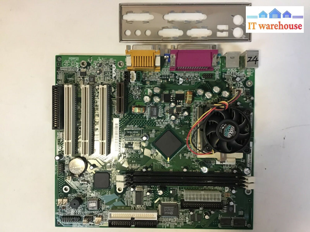 Ibm Netvista 2276 52U Motherboard W/Pentium Iii 800Mhz + Heatsink + Fan + I/O Plate