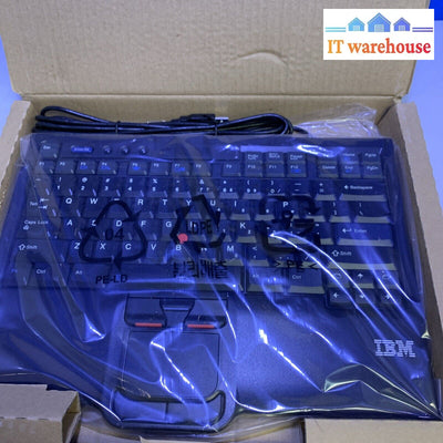 Ibm Sk-8845Rc Usb Wired Keyboard With Trackpad - Us English