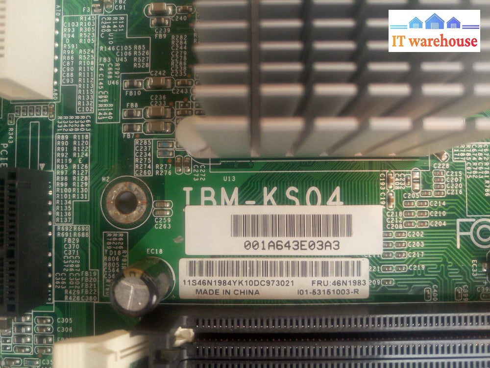 - Ibm Surepos 700 4800 743 Ibm-Ks04 46N1983 Server Board @@@