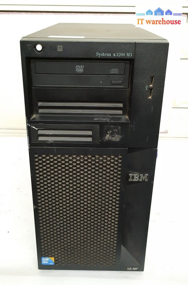 IBM SYSTEM X3200 M3 SERVER w/Core i3-550 3.2G CPU/4G RAM/2X PSU (NO – IT  Warehouse Vancouver