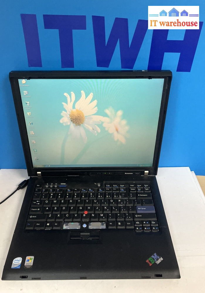 Ibm Thinkpad R60E 14’’ Laptop Intel C2D Cpu / 3Gb Ram 160Gb Hdd (Bad Battery) ~