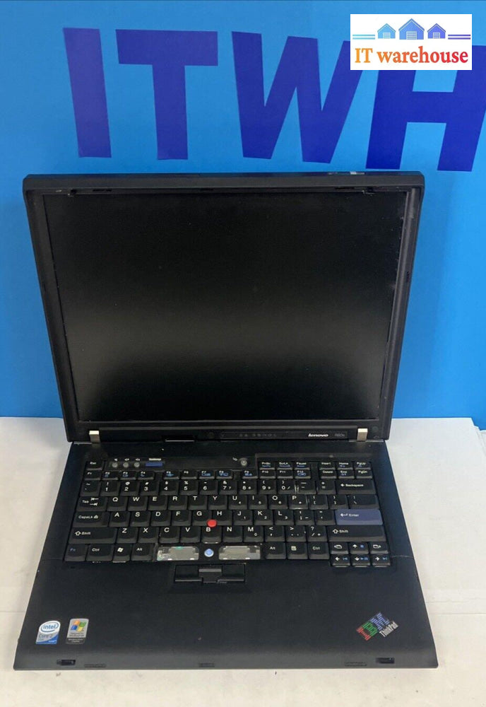 Ibm Thinkpad R60E 14’’ Laptop Intel C2D Cpu / 3Gb Ram 160Gb Hdd (Bad Battery) ~